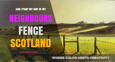 Painting Your Side of a Shared Fence in Scotland: Legal Insights
