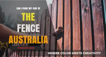 Australian Fencing: Painting Your Side, Legally
