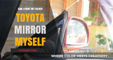 DIY Mirror Painting: Revamping Your Toyota's Look on a Budget