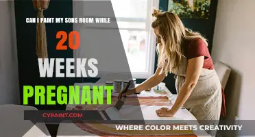 Pregnancy and Painting: Safely Decorating Your Son's Room at 20 Weeks