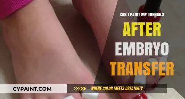 Toenail Painting Post-Embryo Transfer: A Guide for Expectant Moms
