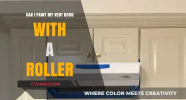 Vent Hood Painting: Roller vs. Brush
