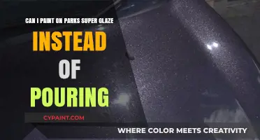 Painting on Park's Super Glaze: Alternative to Pouring Techniques Explored