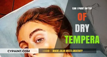 Reviving Creativity: Painting Over Dry Tempera - Tips and Techniques