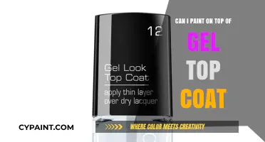 Gel Nails: Painting Over a Top Coat?