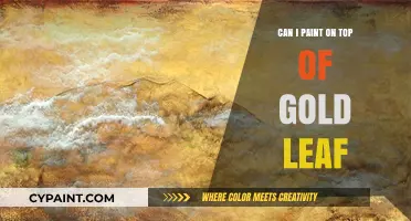 Unveiling the Art of Painting Over Gold Leaf: Tips and Techniques
