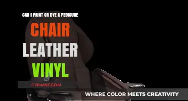Revamp Your Pedicure Chair: Painting or Dyeing Leather Vinyl Tips