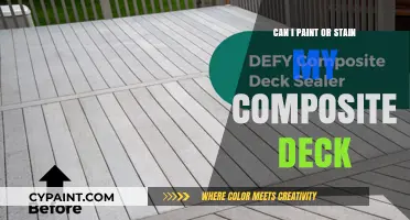 Revamping Your Composite Deck: Paint or Stain?