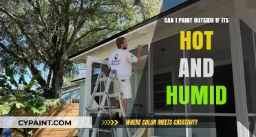 Painting Outdoors: Hot and Humid Conditions