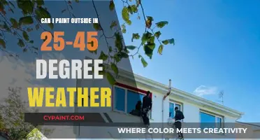 Painting Outdoors: Navigating Cold Weather Conditions