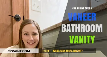 Revamping Your Bathroom Vanity: Painting Over Veneer Like a Pro
