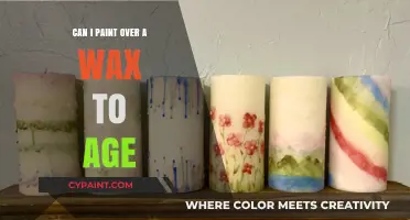 Reviving Vintage Charm: Painting Over Wax for a Timeless Look