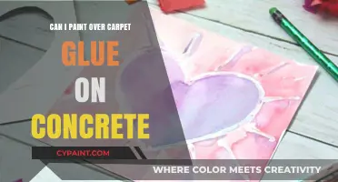 Reviving Concrete Surfaces: Painting Over Carpet Glue