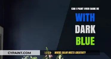 How to Paint Over Dark Walls with Dark Blue