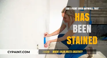 Transforming Stained Drywall with Paint: Is It Possible?