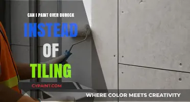 Revamping Your Walls: Painting Over Durock as an Alternative to Tiling