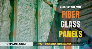 Revamping Your Space: Painting Over Foam Fiberglass Panels - A Guide