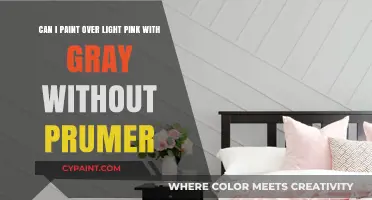 Painting Over Light Pink with Gray: Primer-Free Tips and Tricks