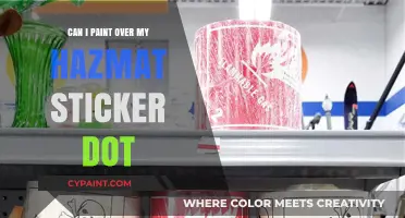 Revamping Safety Gear: Can You Paint Over Your Hazmat Sticker?