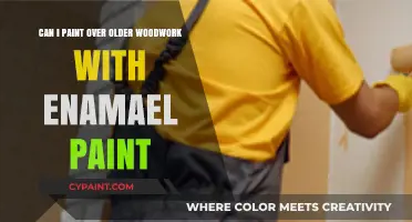 How to Paint Over Old Woodwork with Enamel Paint