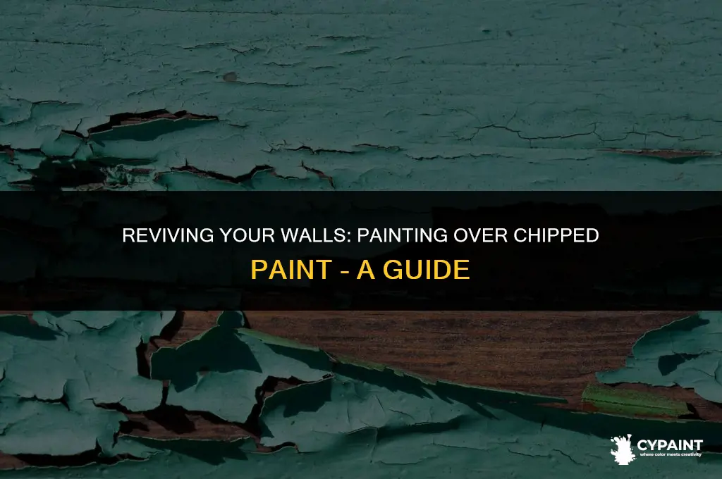 can i paint over paint that is chipping