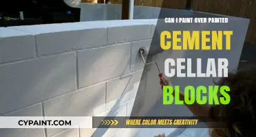 Revamping Your Basement: Painting Over Painted Cement Blocks