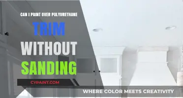 Revamping Your Trim: Painting Over Polyurethane Without Sanding