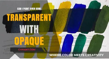 Transforming Spaces: Painting Over Semi-Transparent with Opaque Finishes