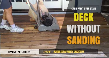 Revamping Your Deck: Painting Over Stains Without Sanding