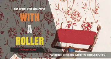 Effortless Wallpaper Cover-Up: Roller Painting Techniques Revealed