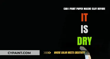 Painting Paper Mache Clay Wet: Tips for Best Results Before Drying