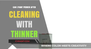 Primer After Thinner: A Guide to Proper Surface Preparation