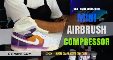 Customizing Kicks: Using a Mini Airbrush Compressor for Shoe Painting
