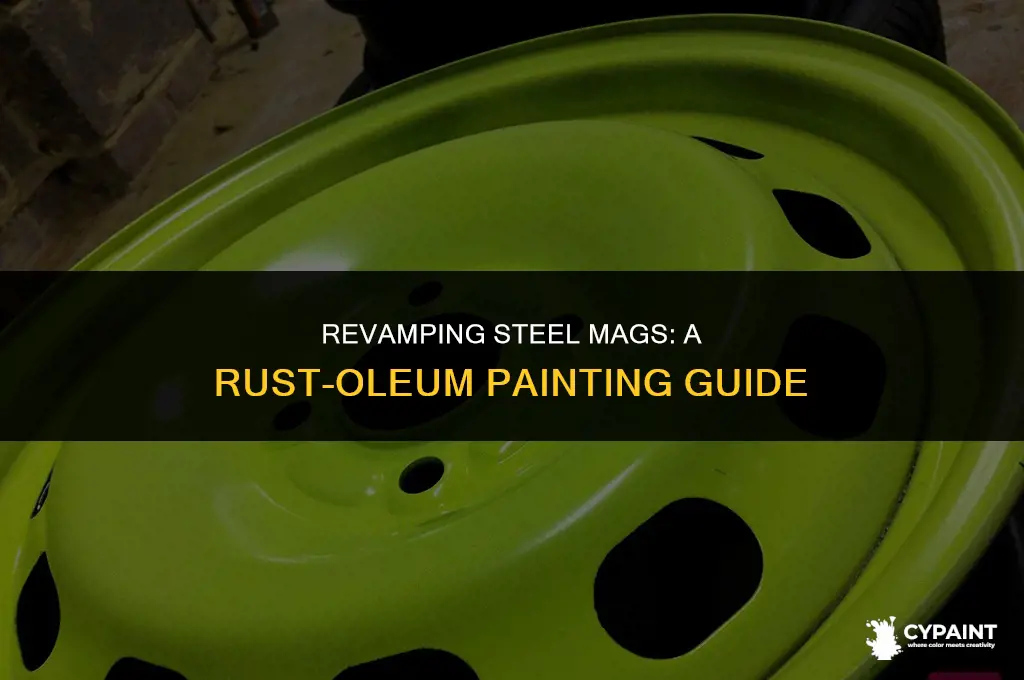 can i paint steel ar mags with rustoleum