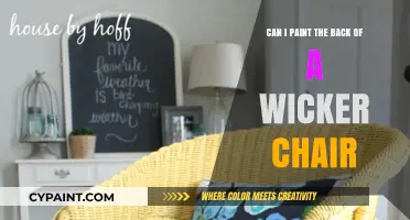 Transform Wicker Chairs with a Splash of Paint