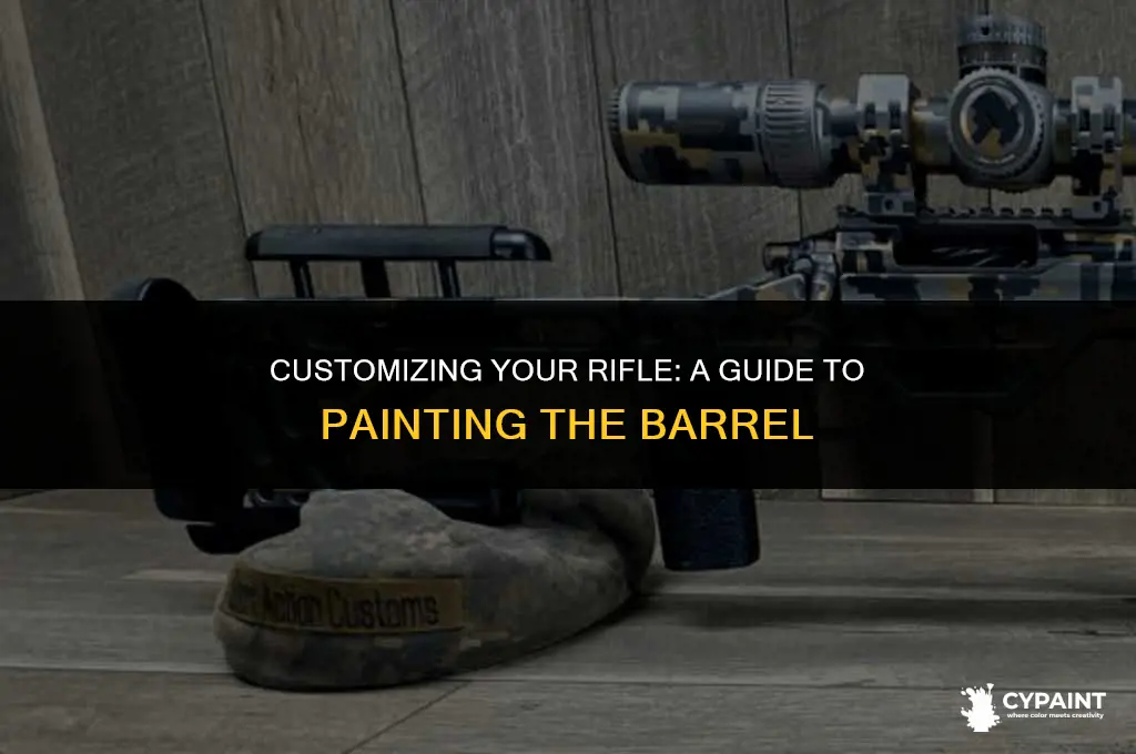 can i paint the barrel of my rifle