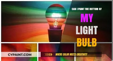 How Painting Light Bulbs Affects Your Lighting