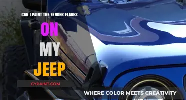 Customizing Your Jeep: Painting Fender Flares
