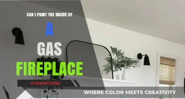 Transforming Your Gas Fireplace: Painting the Inside