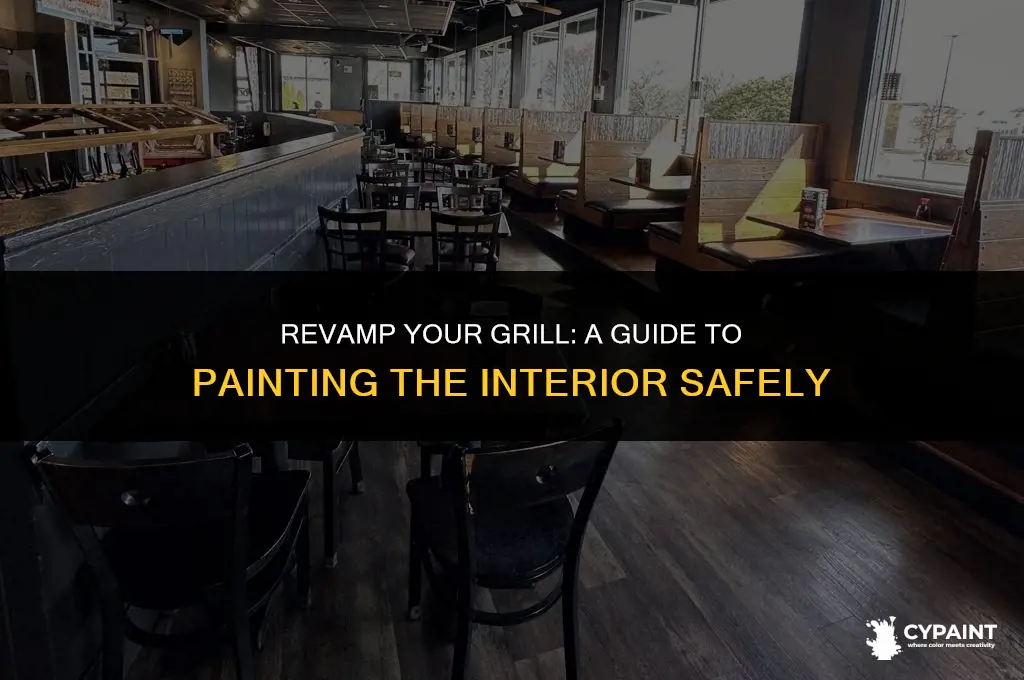can i paint the inside of a grill