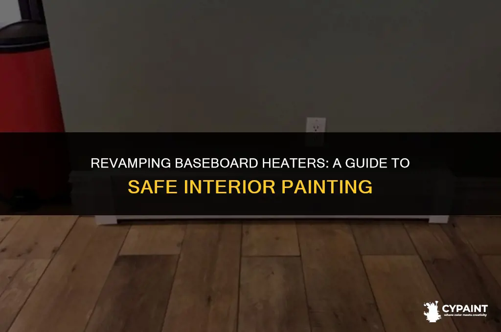can i paint the inside of baseboard heaters
