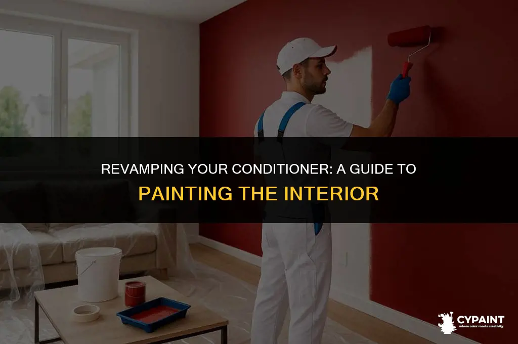 can i paint the inside of my conditioner