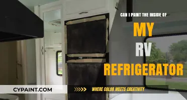 Painting Your RV Fridge: A Creative Upgrade