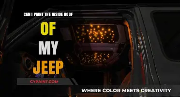 Customizing Your Jeep: Painting the Interior Roof