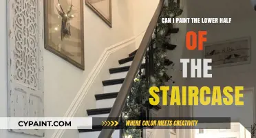 Revamping Staircases: Painting the Lower Half