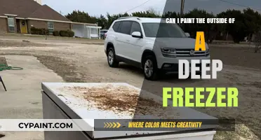 Transform Your Deep Freezer With a Coat of Paint