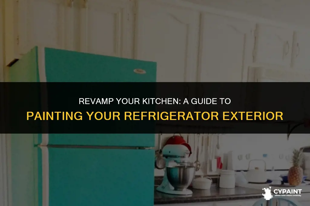 can i paint the outside of my refridgerator