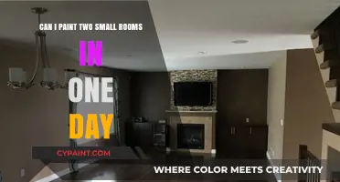 Painting Small Rooms: One Day, Two Spaces