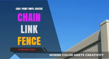 Revamping Your Fence: A Guide to Painting Vinyl-Coated Chain Link