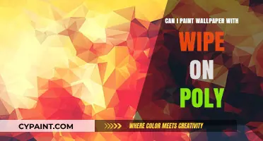 Revamping Walls: Can You Paint Wallpaper with Wipe-On Poly?